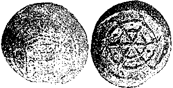 Fig. 1: 'Roda' de 15 bazarucos. C. Goa. Módulo em vg 37/35 mm.; P = 16,44 g