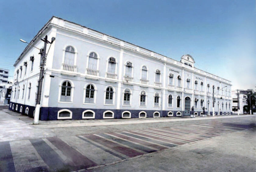 Foto Palacete Provincial, quando este abrigou o Museu de Numismática Bernardo Ramos pela primeira vez