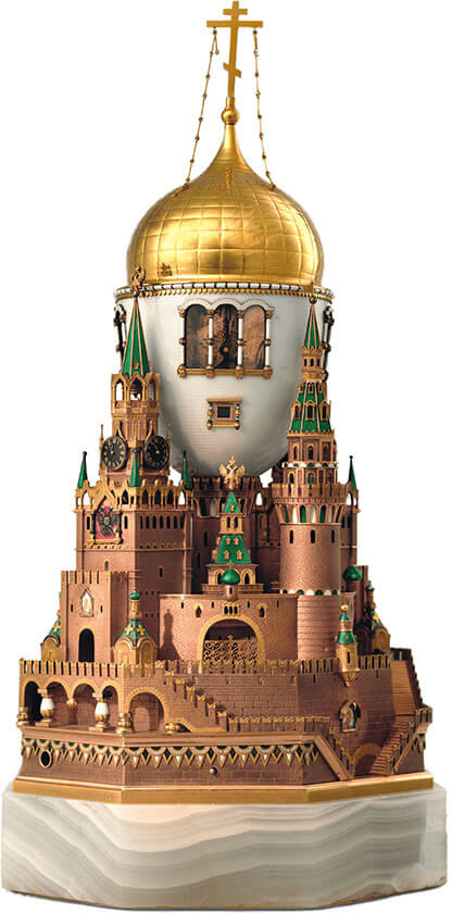 Ovo Fabergé 'Kremlin de Moscow' de 1906