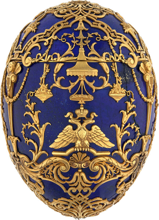 Ovo Fabergé 'Czarevich' ou 'Tsarevich' de 1912