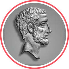 LUCIUS BRUTUS: Lvcivs Ivnivs Brvtvs, Fundator Reipublicae, Consvl (509 a.C.)