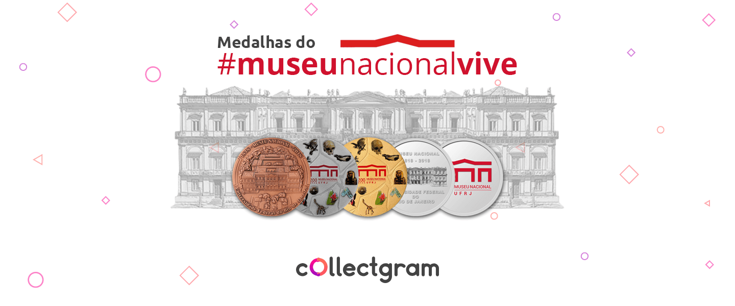 Medalhas dos 200 anos do Museu Nacional