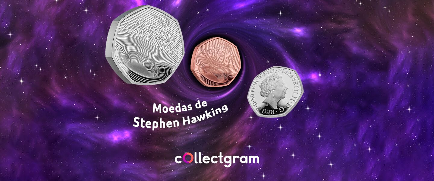 Moeda de Stephen Hawking: um buraco negro em uma moeda