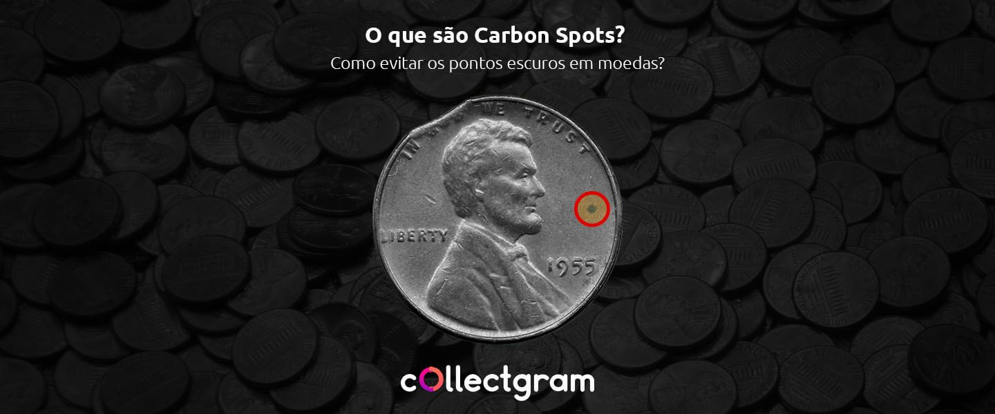 O que são Carbon Spots? Como evitar os pontos escuros em moedas?