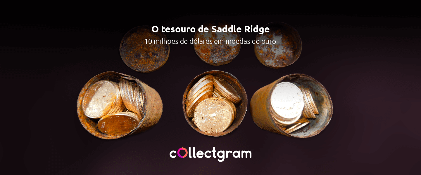 O tesouro de Saddle Ridge: moedas de ouro que valem milhões