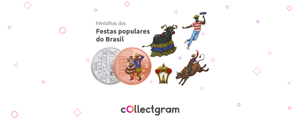 Medalhas das festas populares do Brasil