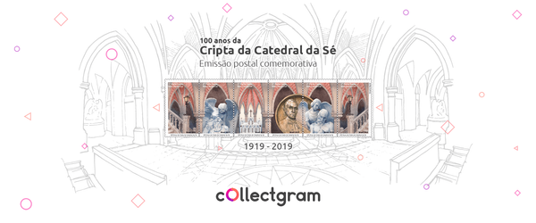 Cripta da Catedral da Sé: selo de 100 anos de inauguração