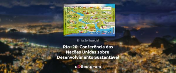 Selo da Rio+20: conferência das Nações Unidas sobre desenvolvimento sustentável