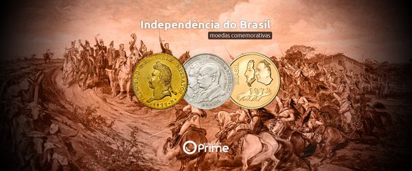 Moedas comemorativas à Independência do Brasil